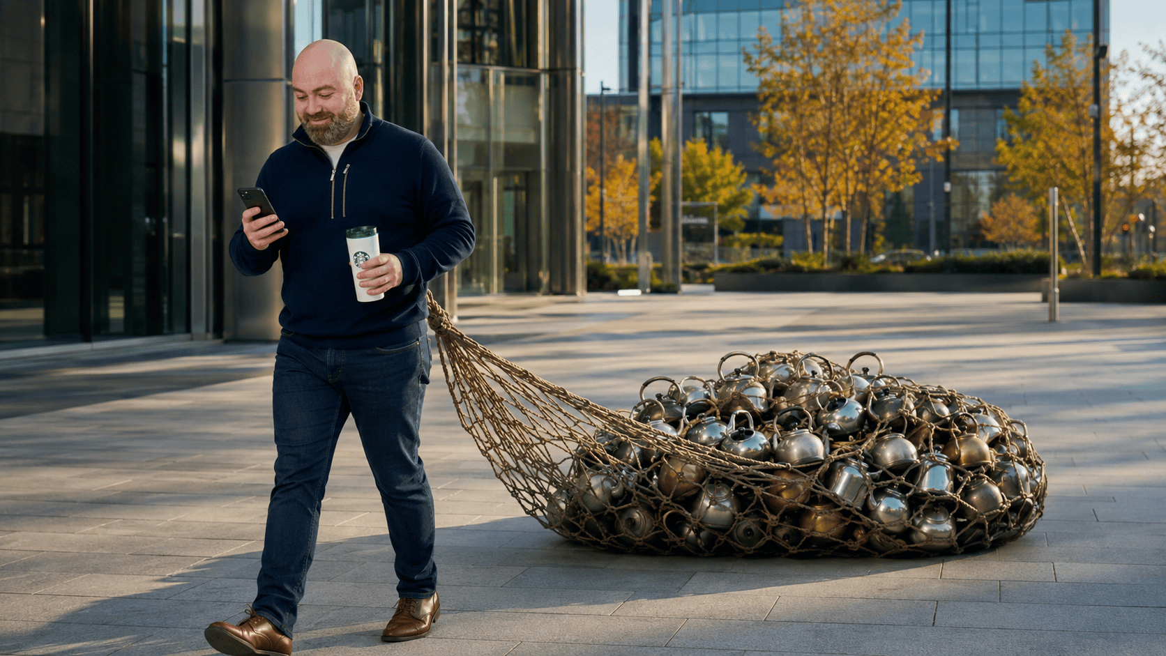 Sixty-Three Kettle Boils: What a Year of AI Actually Costs